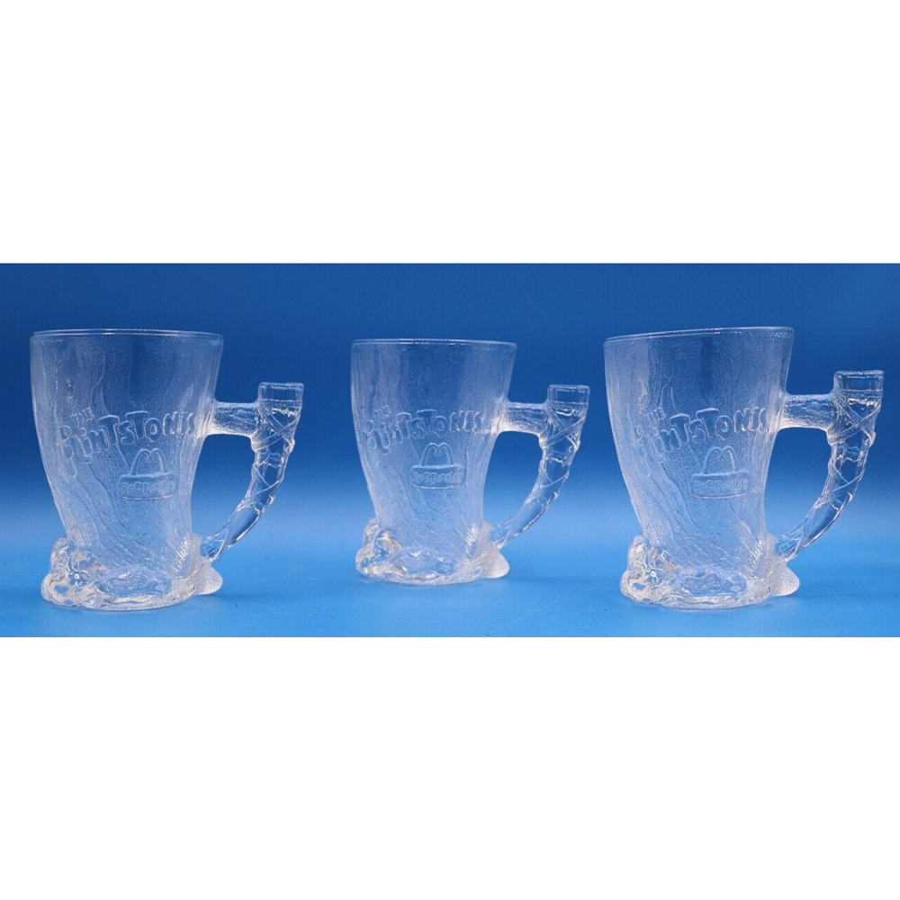 The‎ Flintstones Glass Vintage 1993 TreeMendous Mug from McDonald’s *Pre-Owned*
